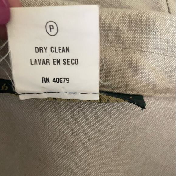 Harve Bernard Women Cropped Jacket 4 Beige Brown Trim Scabby Chic Boho Y2K Retro - Picture 13 of 15